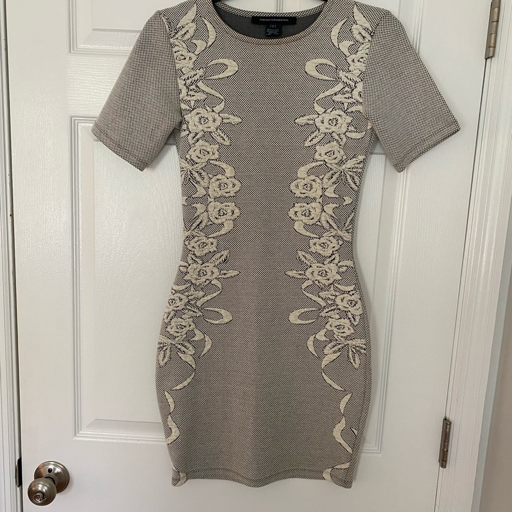 French Connection Bodycon Dress Size 2